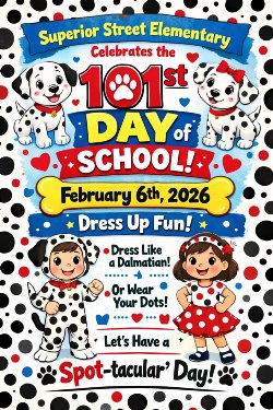 101 days of school